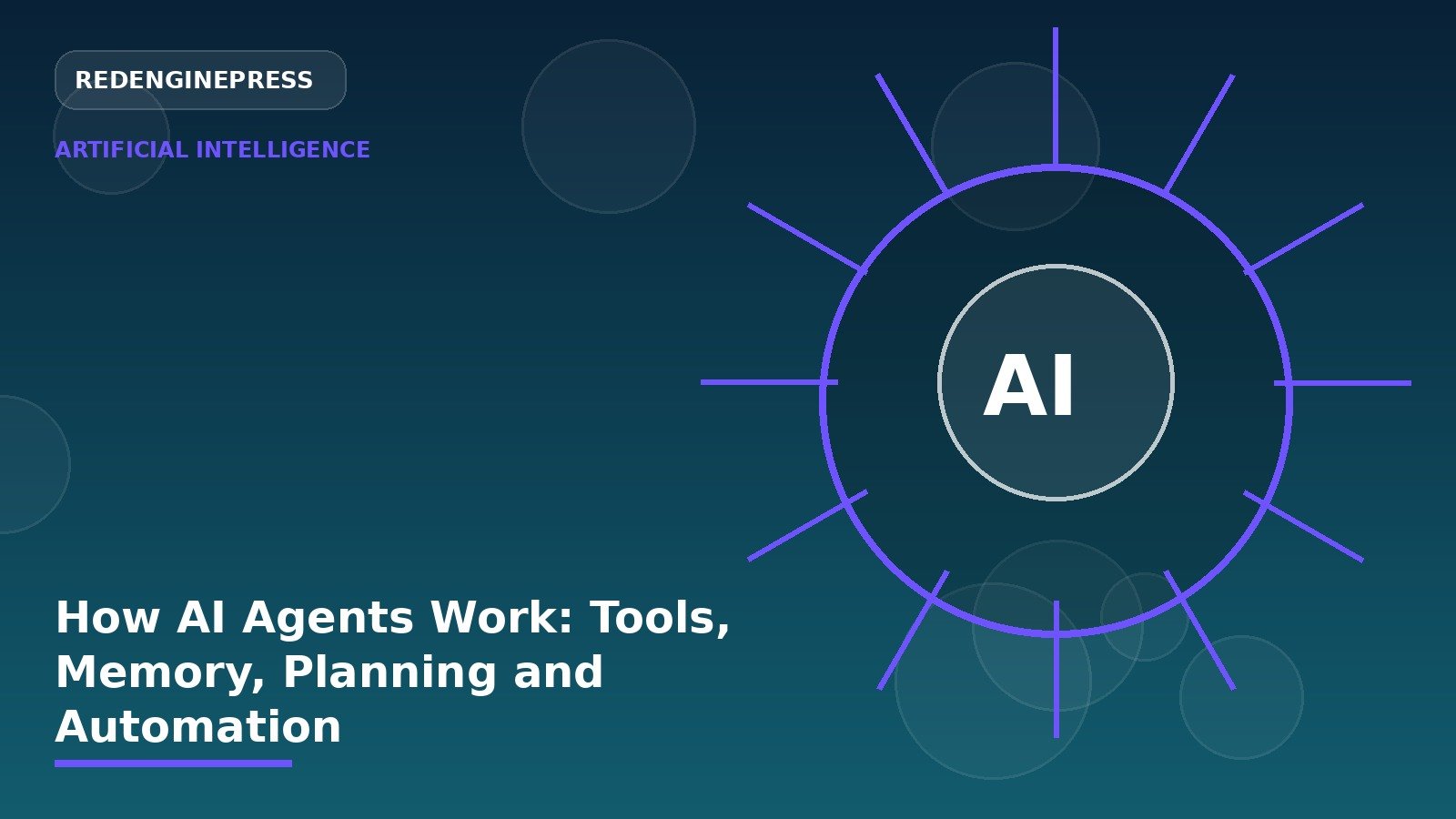 How AI Agents Work: Tools, Memory, Planning and Automation